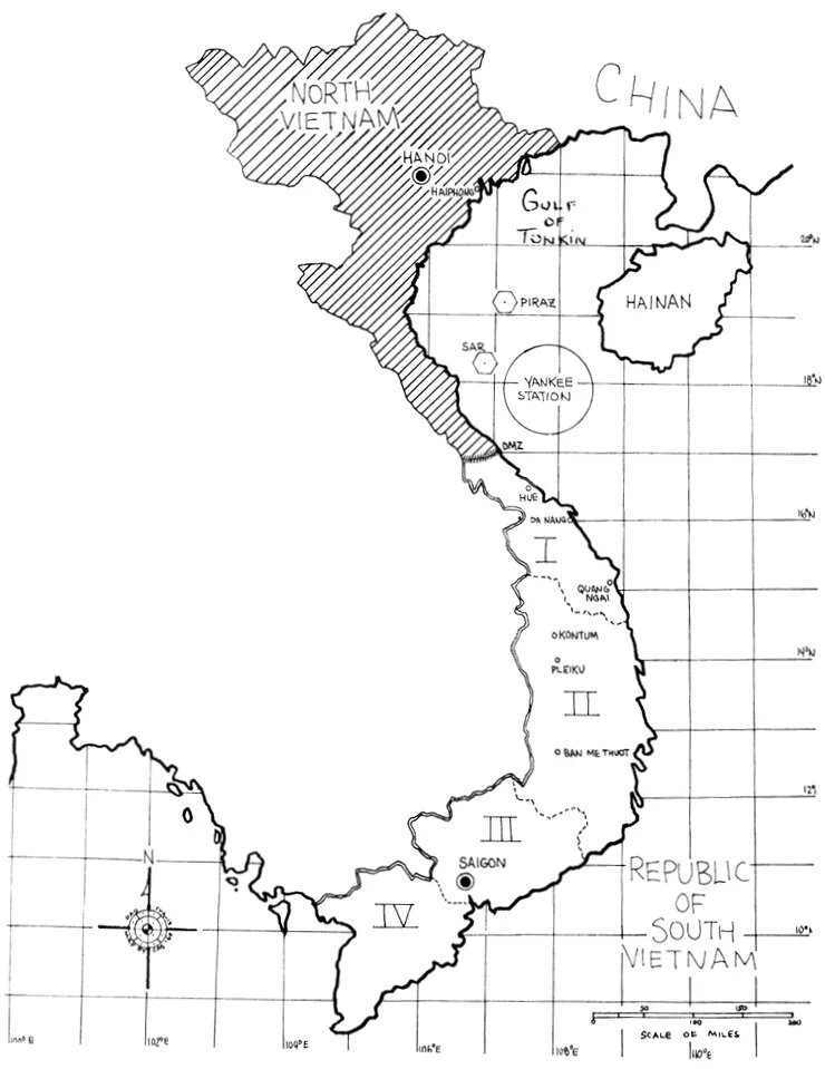 洋基站的位置，在中國海南與北越之間。通常會有3艘航母值班，換班期間有時會多達6艘，一艘航母通常會有12小時戰備值班12小時休整。然而由於此前發生了普偉布洛號事件，企業號被派往朝鮮半島進行威嚇，結果洋基站的值班航母只剩2艘，在圍村遭受攻擊那晚只有珊瑚海號在值班。