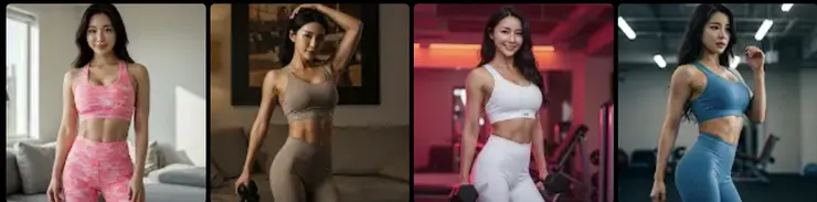 用同一組提示詞在ImageFX產生的圖片