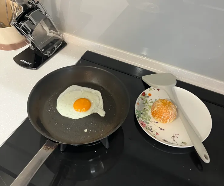 地震當下被我握在手裡的橘子,圖為當事橘子