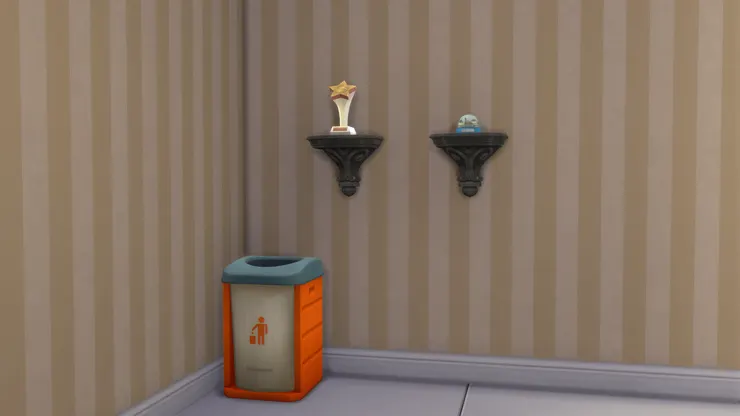 我記不起學校的走廊有沒有垃圾桶，但我不能忍受沒有。