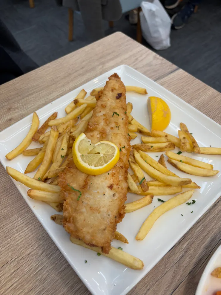 初嚐 Fish and chips