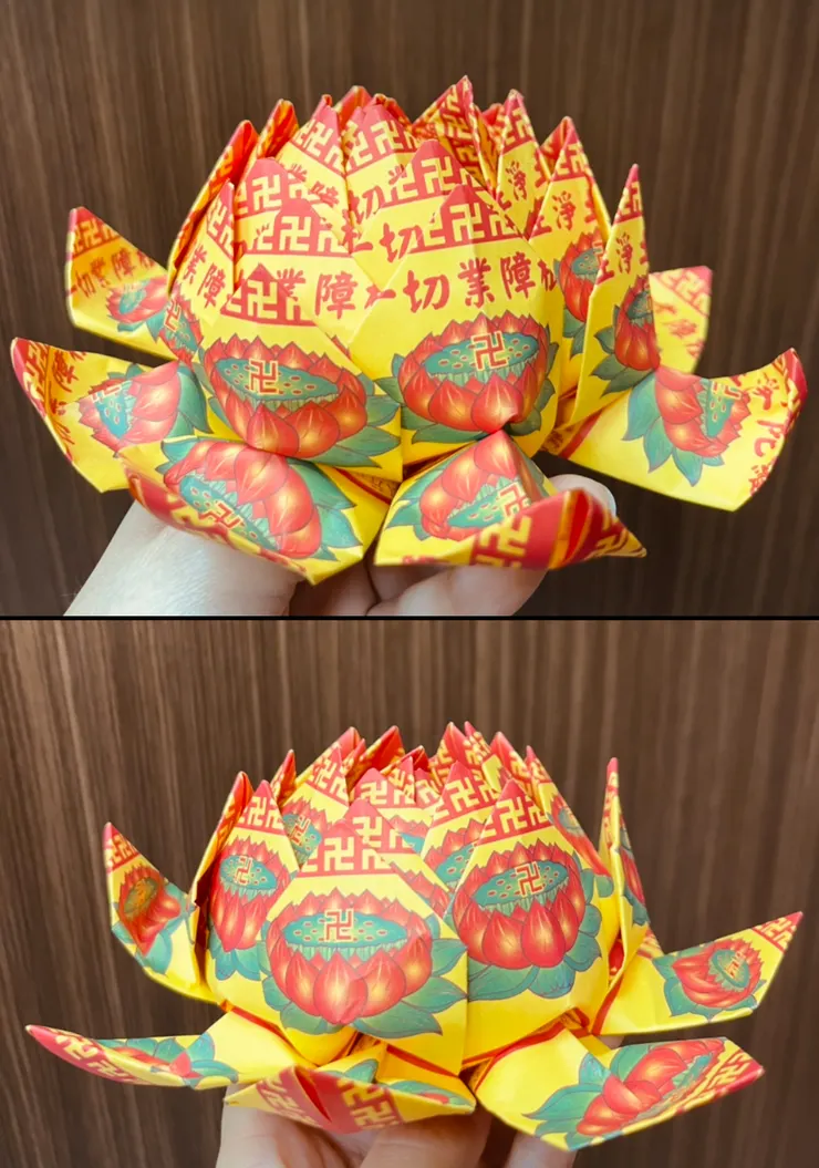 （上）業障蓮花🪷（下）蓮花