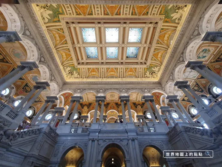 國會圖書館大廳照