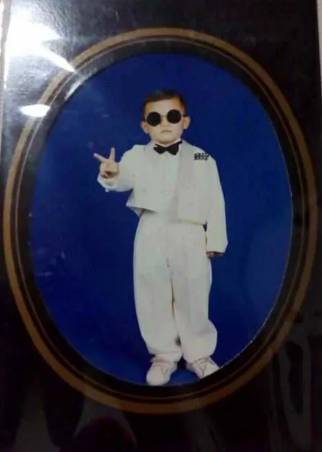 潘客印,小時候應該就是酷酷集團。/影像提供:潘客印