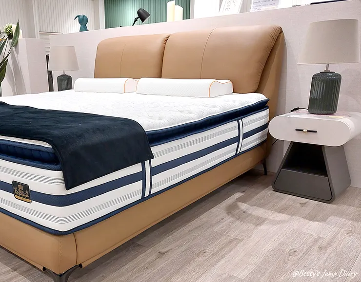 ▲好睡王竹北旗艦店/圖片來源:Betty's Jump Diary