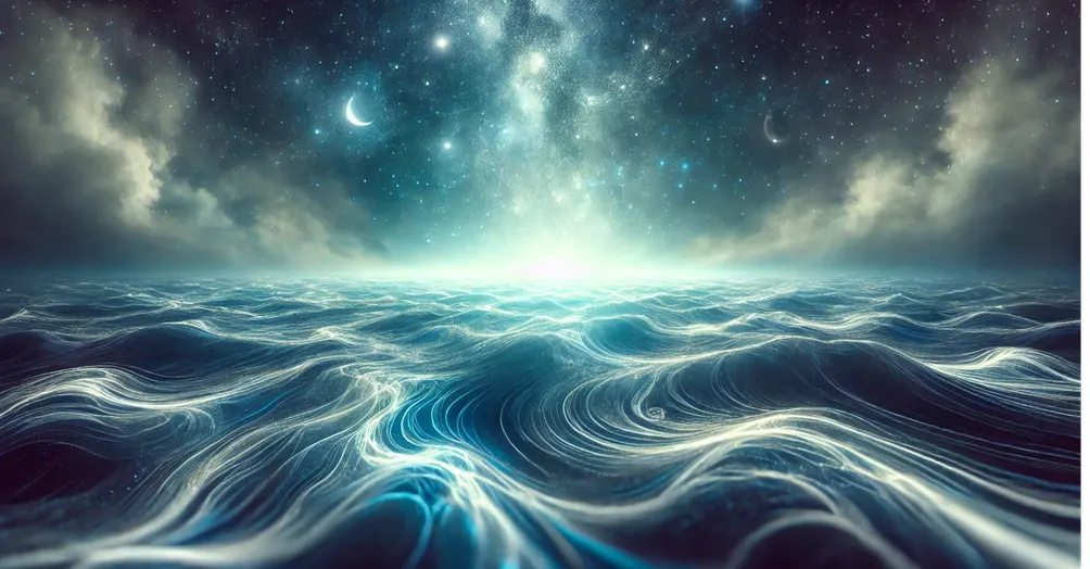 水充滿洋海般的阿卡西akasha