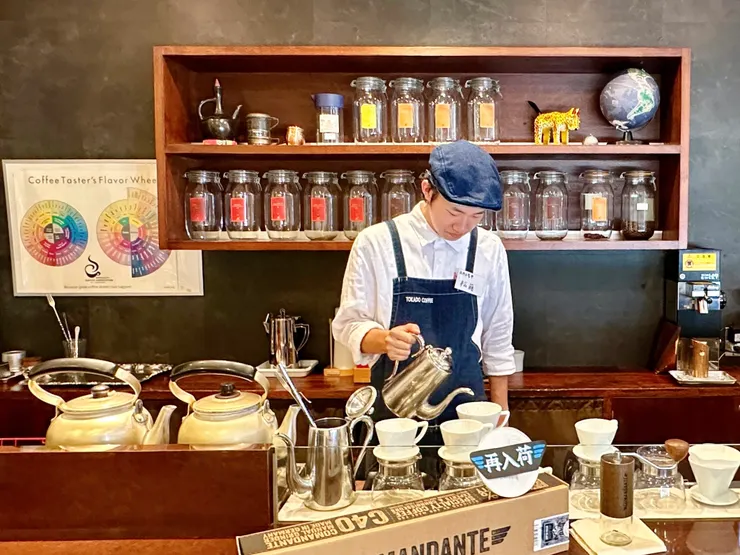 《豆香洞 白木原本店》店內