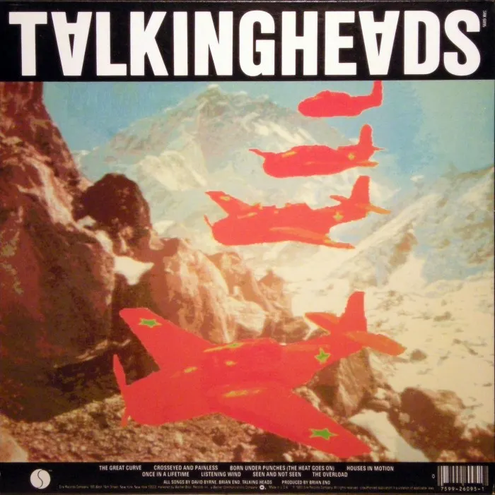 《 Remain in Light 》封底