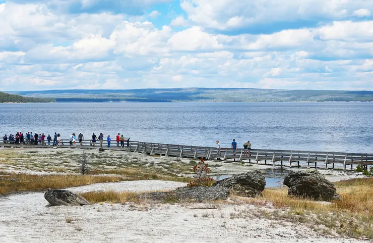 Yellowstone Lake／黃石湖