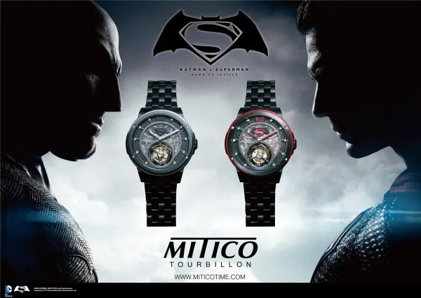 Mitico X Brands United Limited Batman V Superman 聯乘手錶