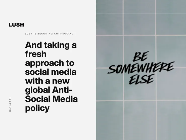 ▲ （圖片來源：擷取自 LUSH）