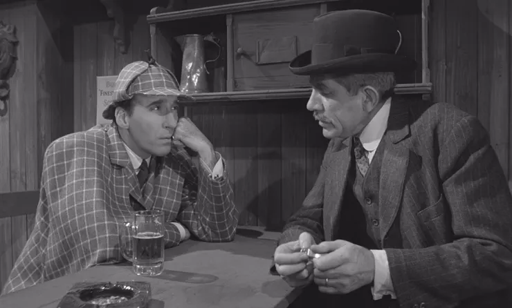 《 Sherlock Holmes und das Halsband des Todes》（1962）演老福（這部同樣是由《巴斯克維爾的獵犬》導演Terence Fisher執導，Terence Fisher和李爵爺多次合作過）