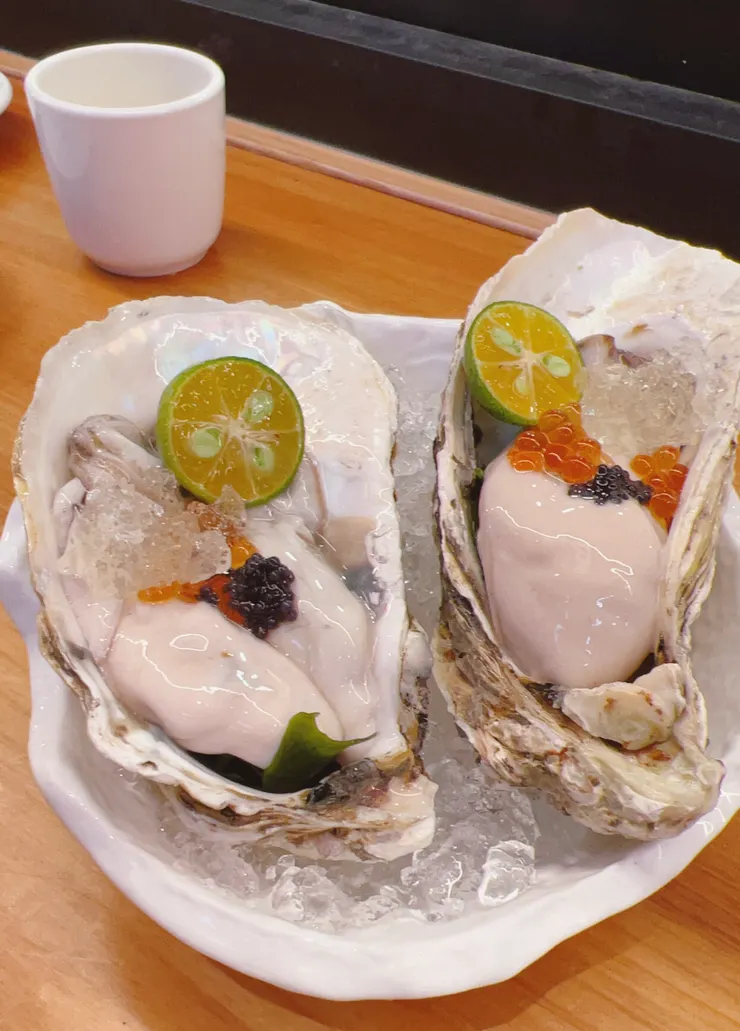 彭先說這個生蠔非常新鮮