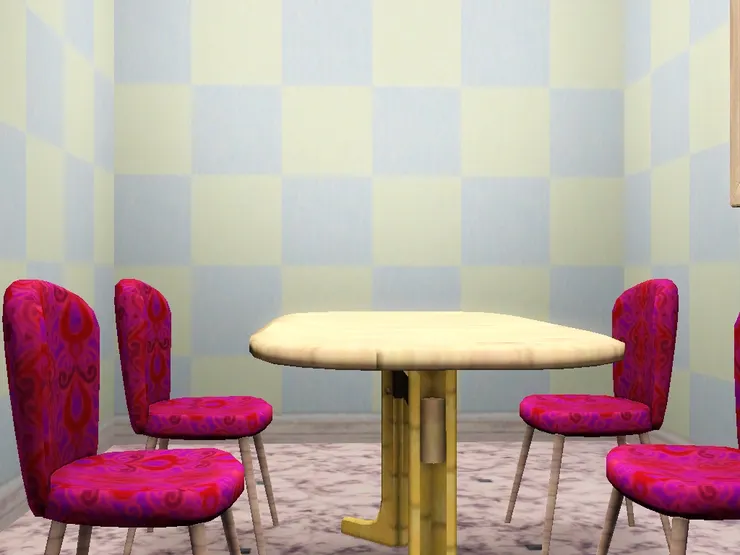 看起來像較小和輕鬆的會議室，座位只得四個，桌子也小得多。