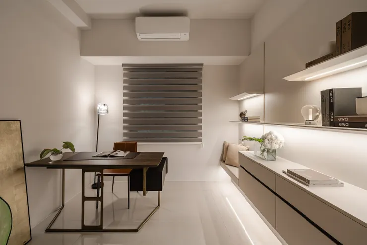 ▲獨立式書房設計案例<御之苑D2-13F>