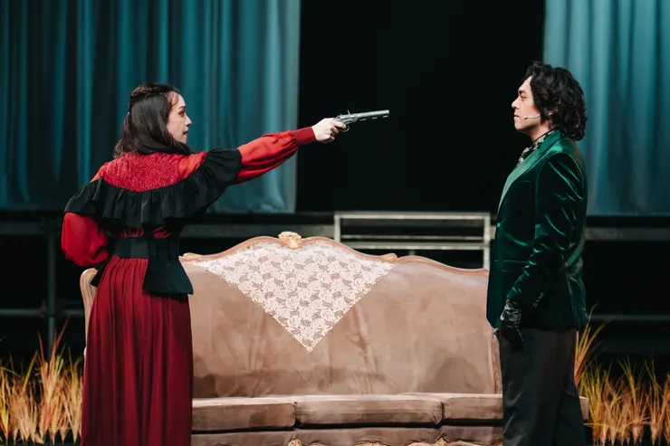 《海妲．蓋柏樂》演出影像。／影像提供：衛武營國家藝術文化中心（攝影／林峻永）