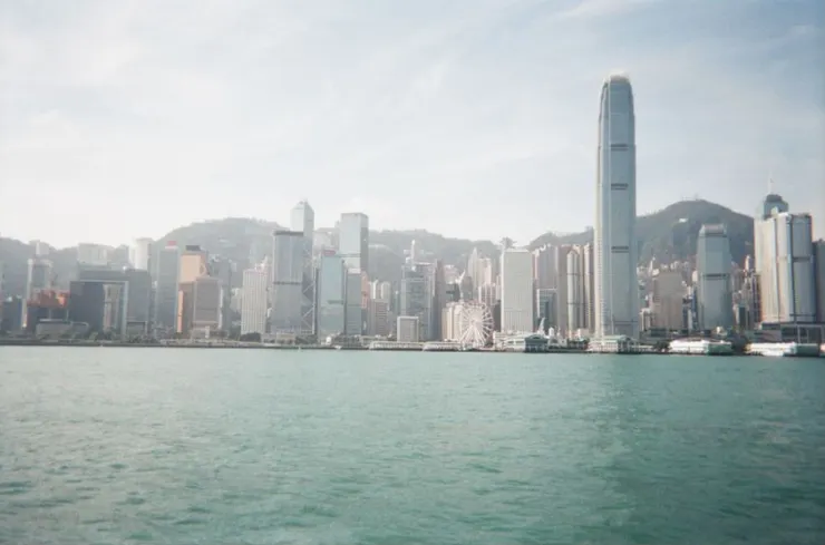 在維多莉亞港口