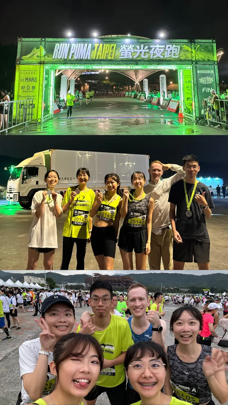 一起參賽的大家