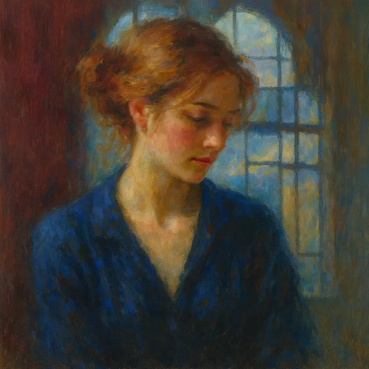 Jane worked silently, threading these fragments into veils of color that swayed between sorrow and serenity.