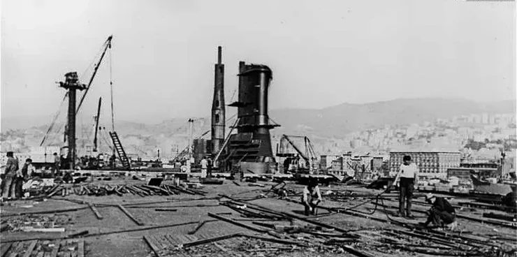 飛行甲板的建造