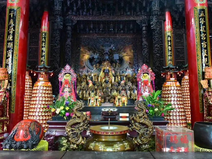 震安宮大殿-隆重肅穆(圖片截圖於網路)
