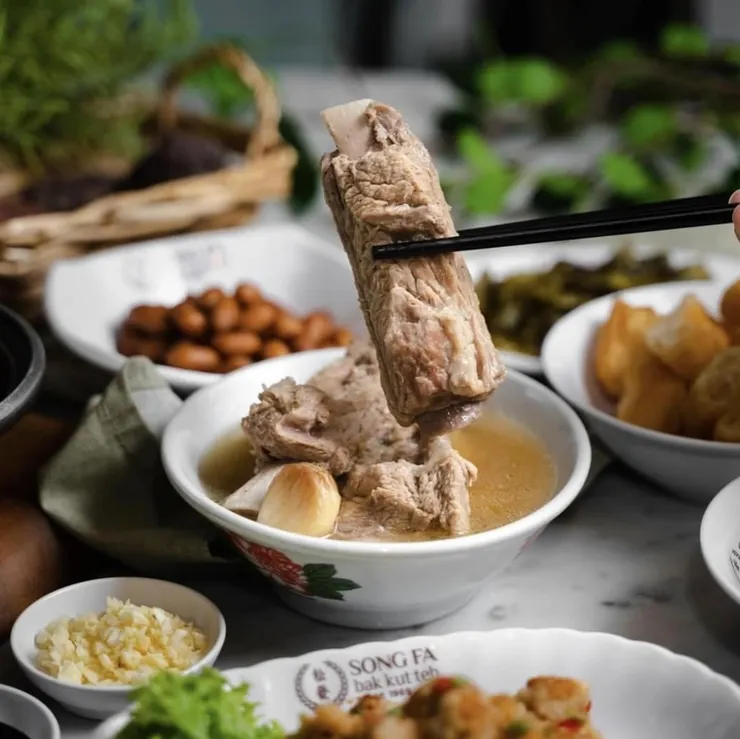 松發肉骨茶的招牌菜(圖片來源:官網)