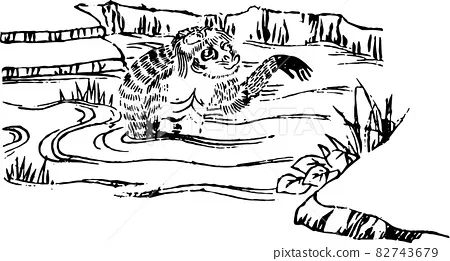 住在沼澤當中的河童