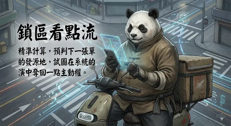 鎖區、看落點流