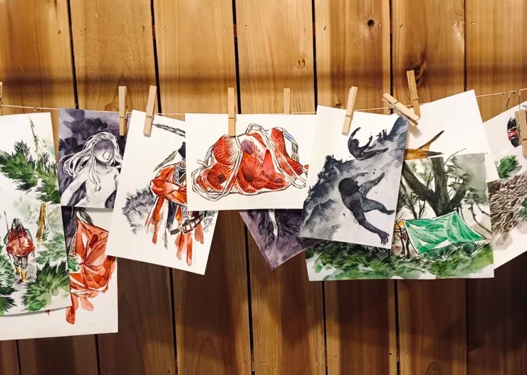 最喜愛的手繪水彩煤材!