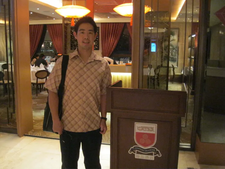 這是新莊翰品酒店樓上的中餐廳!