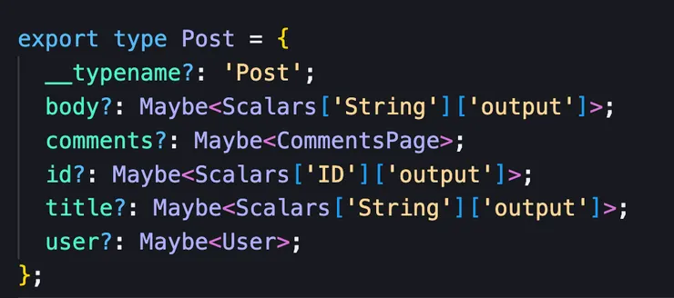 如此複雜的型別定義