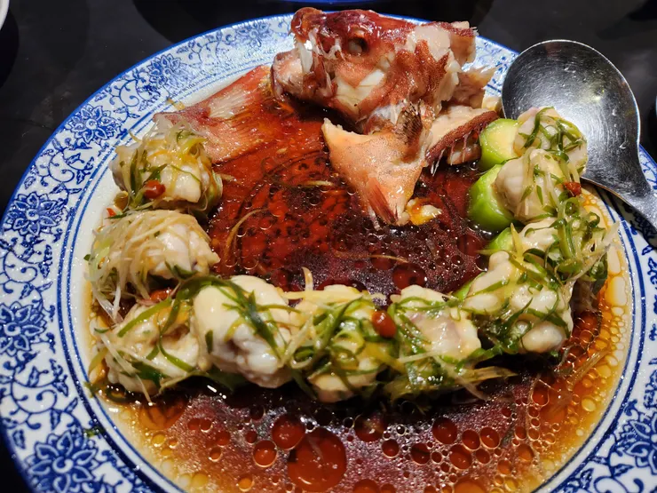 七星斑絲瓜蒸