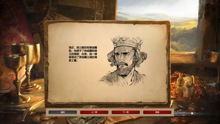 愛德華二世評價他的父親。