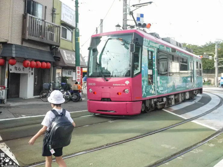 圖.東京的街景 & 路面電車