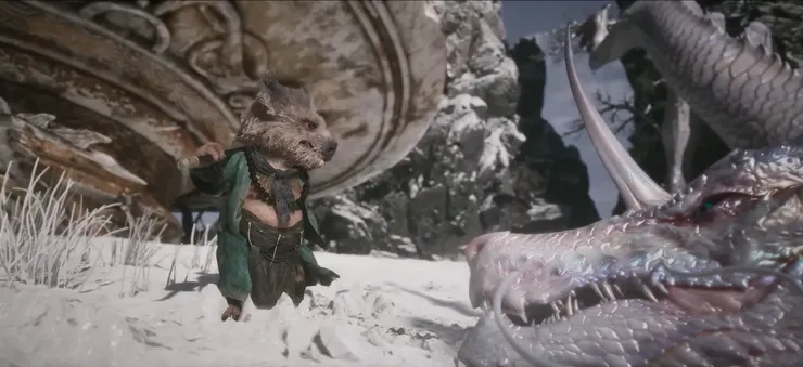 遊戲截圖：金鐃、八戒與亢金龍