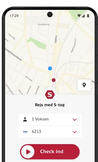 要從左向右滑動 check in