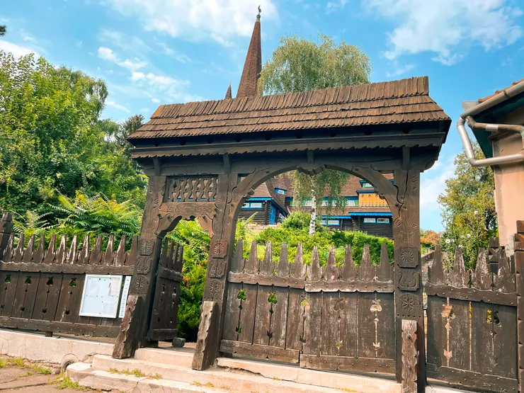 Tetemvár Wooden Church shot by Emma@07/2024.