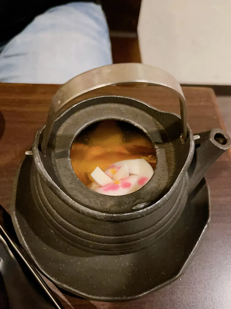 「海鮮土瓶蒸」