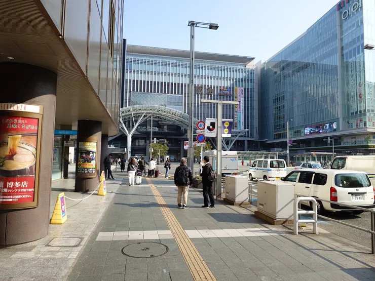 抵達福岡博多