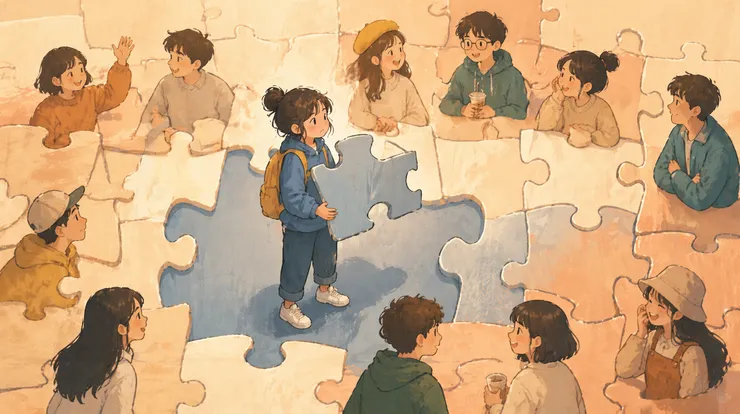 善意的建議「融入」，背後究竟藏了多少預設立場？（圖/ ChatGPT製作）