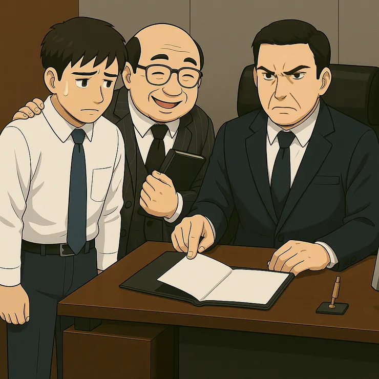 陳主任，您別生氣......