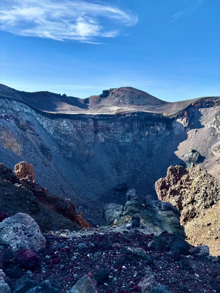 我一直以為看到火山口=看得到岩漿🤣