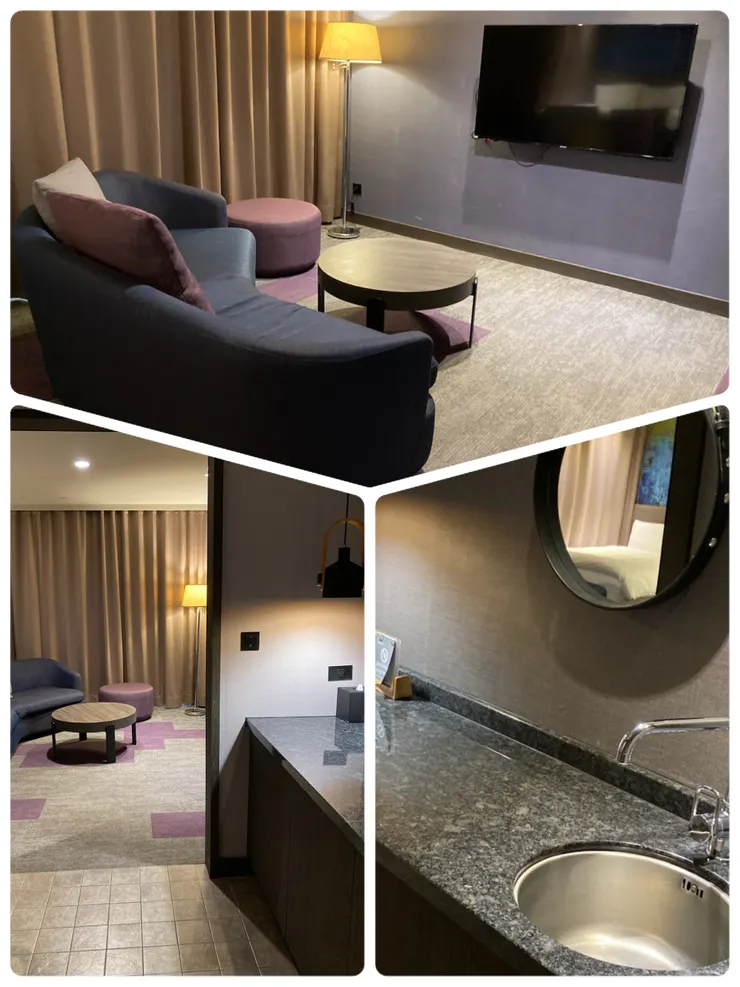 四人房的空間感很大