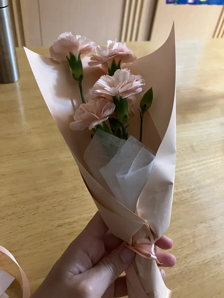 今年的母親節花束，為生活做紀錄