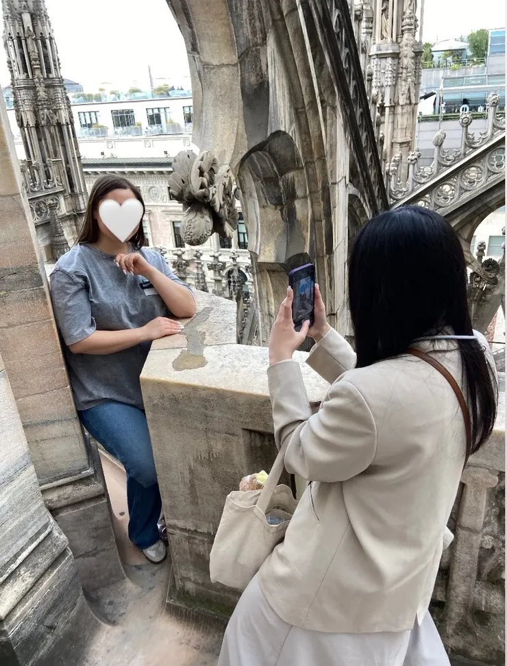 拍到路人也想在相同的景拍照XD