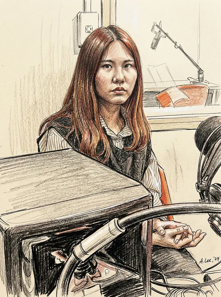 受害者 Julia 回憶,案發當晚她正忙於期中考,手邊當時甚至還在研讀著《刑事訴訟法》。