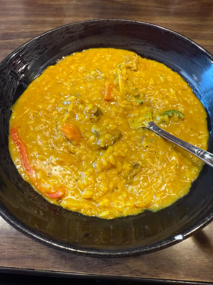 2025/09/10 中餐吃咖哩燉飯