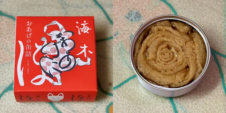 「お揚げ缶（油揚／甜腐皮罐頭）」