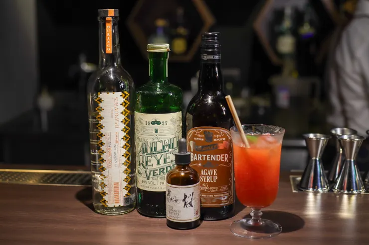 鹽漬櫻花苦精與台灣少見的Crawley’s Agava 糖漿 