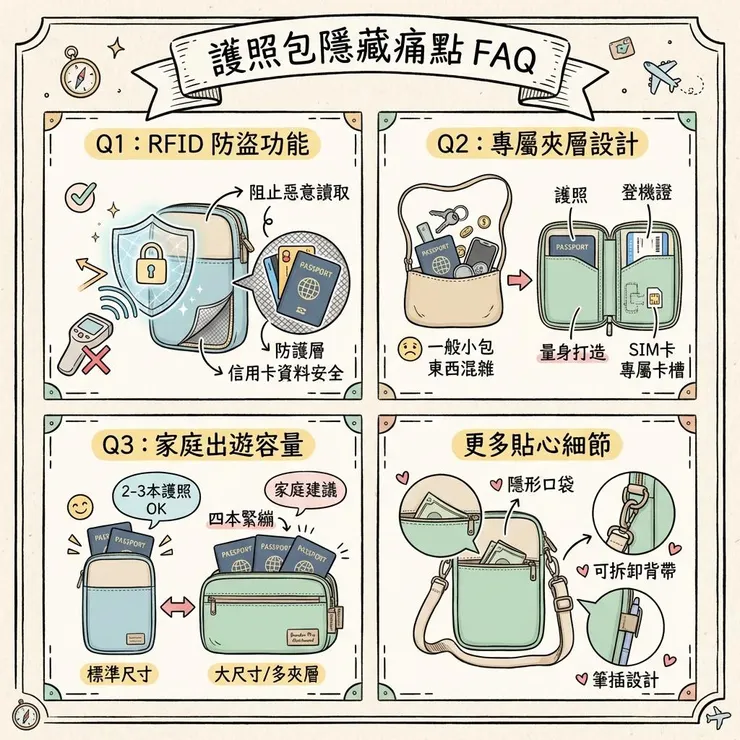 護照包隱藏痛點